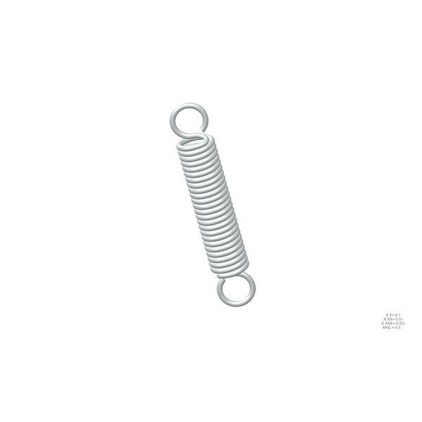 Approved Vendor Extension Spring, O=1.000, L= 5.50, W= .148 G409968779 - main
